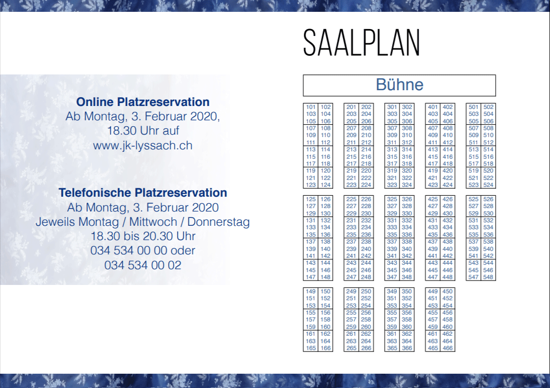 Veranstaltungswerbung Bild