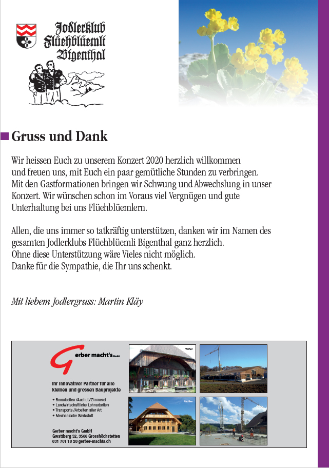 Veranstaltungswerbung Bild