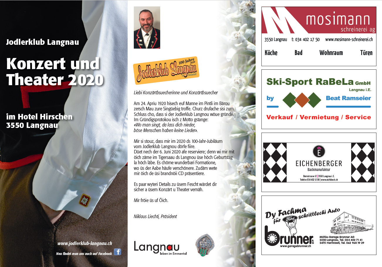 Veranstaltungswerbung Bild