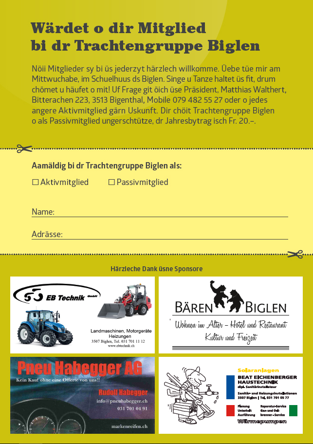 Veranstaltungswerbung Bild
