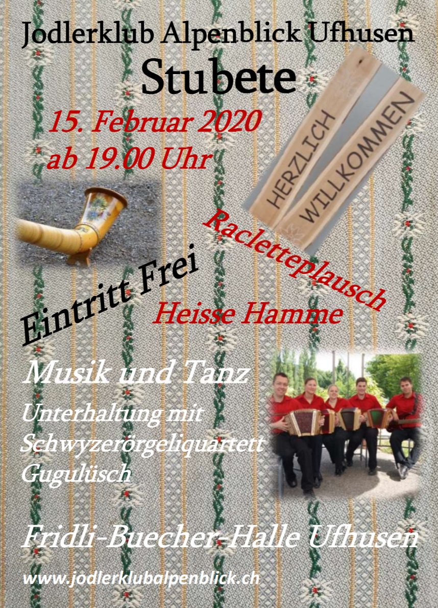 Veranstaltungswerbung Bild